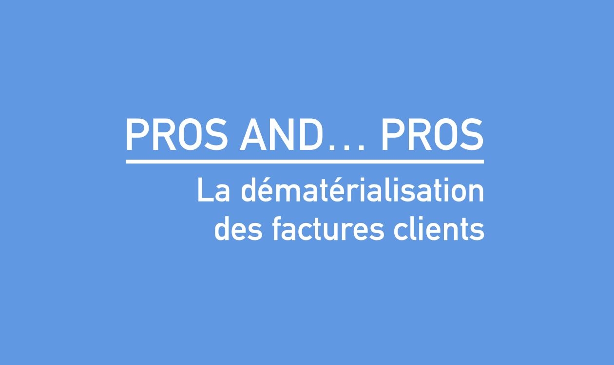 Dématérialisation des factures clients
